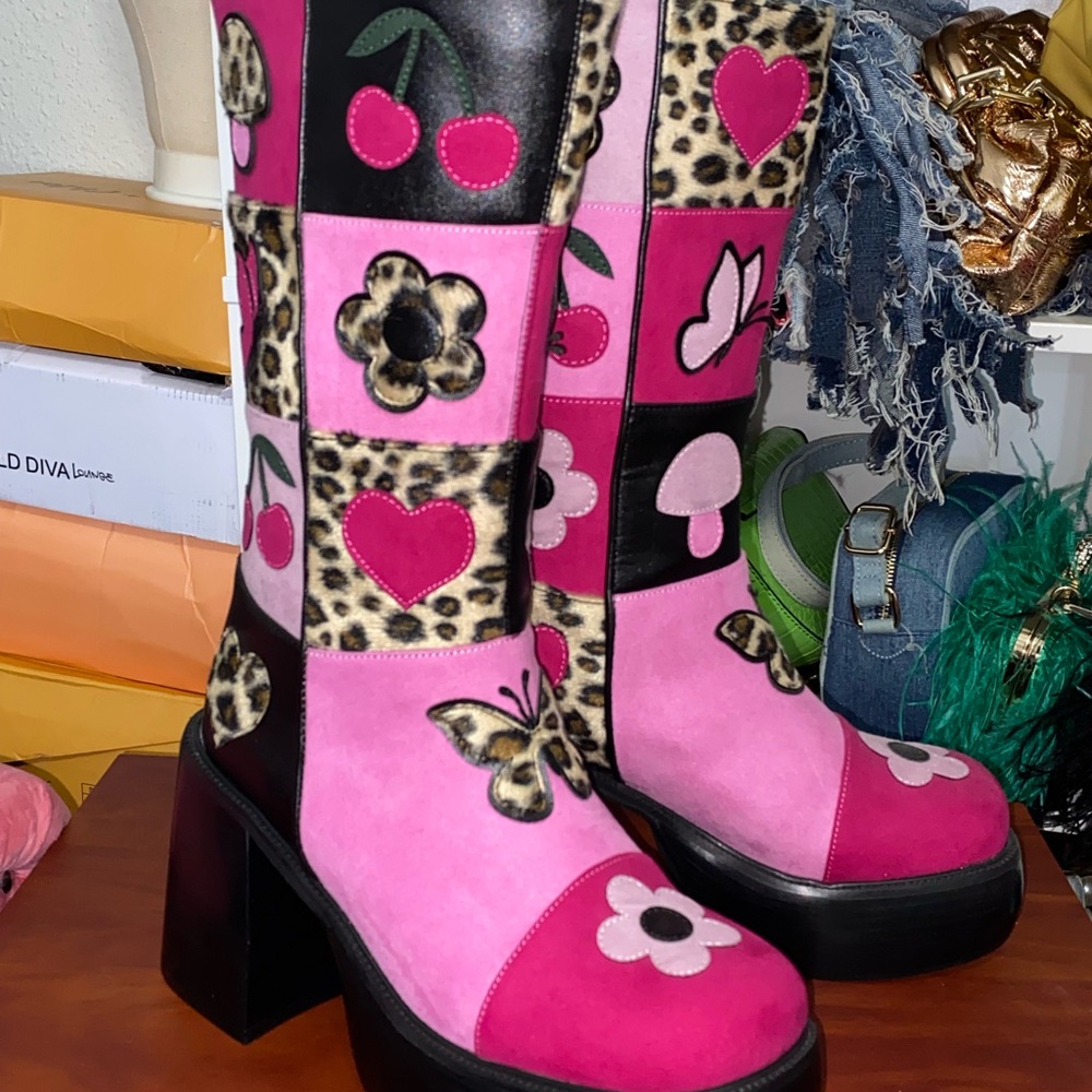 Bratz doll Colorful Patchwork Women's Boots